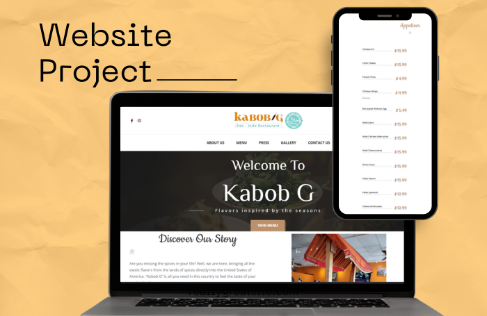 Website Project Kabob G